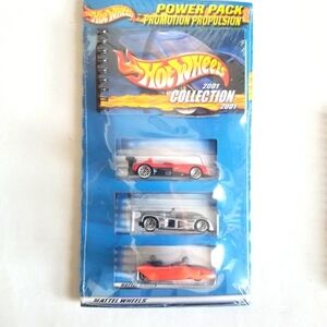 2001 Hot Wheels 3 Car Promo Pack ,Panoz LMP-1 Roadster,Cadillac LMP-1 ,Outsider
